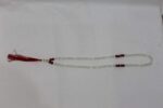 Tasbih Islamic Salat Prayer Tasbeeh Crystal 100 Beads (Off-White) - Image 2
