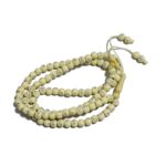 Tasbih Prayer Beads 99 Necklace Allah & Muhammad Engraved Islamic Rosary Muslim Islam Misbaha Tasbeeh Sibha 7mm (Beige) - Image 2