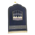 Traditional Muslim Prayer Rug Flannel Carpet Soft Ramadan for Kids Men Women Style D|Home & Garden|Rugs & Carpets|Door Mats & Floor Mats - Image 2