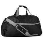 Travalate 45 Litre Black Polyester Ultra Light Waterproof Travel Duffle - Image 2
