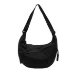Travel Crossbody Crescent Bag for Women - Moon Shape Sling Bag with Zipper, Lightweight Shoulder Purse, Unisex Chest & Waist Bag for Travel, Daily Use & Outdoor - Image 2