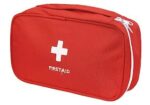 Travel Medicine Pouch Emergency First Aid Kit Box Organizer with Medicine Pocket Empty Bag for Travelling, Car, Home, Office- Storage Bag (Multi color- 1 pc) - Image 2
