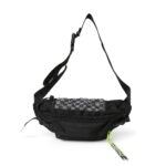 Tressential Waist Bag for Men Women | Cross Body Fanny Pack Sling Bag for Hiking, Travel, Camping, Outdoor Sports, Cycling | Money Belt with Adjustable Strap (Black) - Image 2