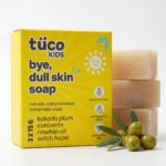 Tuco® Dull Skin Soaps Turmeric, Shea Butter & Coconut Oil Magic Soaps For Bath (75 Gms Pack Of 3) | Paraben Free | Haldi Bath Soap for tan removal | Handmade Soaps For Glowing | Skin Brightening Soap For Men, Women & Kids - Image 2