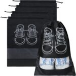 UCRAVO Shoe Bag for Travel & Storage Travel Organizer for Women & Men Travel Accessories Shoe Organizer Shoe Bags Pouches Travel Shoe Cover for Travelling Travel Essentials (Pack of 6) - Image 2