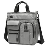 USUAL EdgeWise Laptop Bag for Men Office Use | 15.6/16 Inch Laptop Sleeve (16 Inch+) | Water Resistant Messenger Briefcase | Executive Office Bag | Side Laptop Bag for men | Detachable Shoulder Strap - Image 2