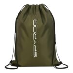 Unisex Lightweight Drawstring Multipurpose Storage Gym Bag - Image 2