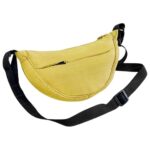 Unisex Sling Waist Bag for Half Moon Bags for Women and Men, Slim & Stylish with Luxury Fabric & Zipper, Shoulder Lightweight Crossbody with Adjustable Strap for Travel, Casual Men & Women - Image 2