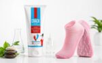 Varenza Moisturising Gel Heel Socks with Cracked Heel Repair Foot Cream | Deep Hydration for Dry, Cracked Heels | Overnight Foot Care for Soft & Smooth Feet (Multicolor) - Image 2