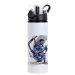 Virat Kohli Sipper Water Bottle Aluminium Sublimation Bottle with Leak-Proof Cap Lightweight & Durable Stylish Bottle for School Gym Travel & Sports Use (VK-750ml-05) - Image 2