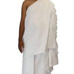 Weinbux Ahram Ihram Ehram Fabric Set Hajj Umrah Ziyarah Pilgrimage for Men 2 Soft and Thick Towels(top and Bottom) New Dry Fast Microfiber Woven Technology - Image 2