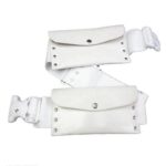Weinbux Anti Theft Ihram Ehram Ahram Two Pockets Belt for HAJJ and UMRAH | Adjustable Strap | Pouch for Document Money Card Phone | Multipurpose Belt | White | Free Size - Image 2