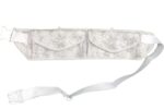 Weinbux Free-Size Adjustable Two Pockets Ahram/Ehram/Ihram Multipurpose Pouch Belt with Phone Holder Waist Belt Anti Theft for Hajj Umrah | Off White | Free Size - Image 2