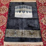Weinbux Pure Super Soft Velvet Travel Prayer Mat | Premium Musallah Muslim Prayer Rug Portable | Anti Skid Rug | Multicolor | Assorted - Image 2