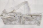 Weinbux Two Pockets Ahram/Ehram/Ihram Belt with Phone Holder | Waist Belt Anti Theft for Hajj Umrah | Belt for Men and Women |Off White | Free Size - Image 2