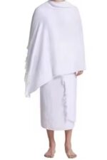 ZOOBERARY Ihram Ehram Ahram for Men for Hajj and Umrah - 2 White Towels (top and Bottom) Ihram Essentials for Men – Quick-Dry 2-Piece White Towel Set - Image 2