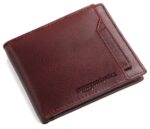 amazon basics Mens Leather Wallet|Sleek Minimalist Design|Leather|Secure Storage|Compact & Stylish|Essential Daily Accessory, Brown - Image 2