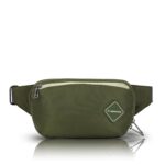uppercase Cubo Waist Bag for Men & Women– Crossbody Sling Bag for Biking Travel, Outdoor Sports, Camping, Hiking, Cycling | Waist Pouch with Adjustable Strap, Compartment and Zipper Pockets (Green) - Image 2