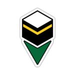 woopme ® Qibla Compass Arrow Direction Praying Sticker for Wall Floor Decoration Prayer Room L x H 15 x 25.4 Cms - Image 2