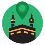 woopme ® Qibla Compass Arrow Praying Sticker for Wall Floor Prayer Room Bedroom Living Room Home House Vinyl Printed Stickers L x H 19 x 20 Cms - Image 2