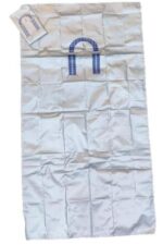 zooberay Portable Travel Prayer Mat/Portable Peace/Water-Resistant/Pocket Size Premium Silver Salah Safri Water Proof Prayer Mat, Travelling Pocket Friendly Janamaz Pack of 1/ Polyester Rug - Image 2