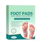 10PCS 100% Herbal And Gentle Ingredient Detox Foot Pads for Toxins Removal, Stress Relief & Better Sleep | Natural Bamboo Vinegar Foot Pads for Relaxation & Foot Care (PACK OF 1) - Image 2