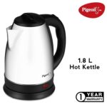 Pigeon by Stovektraft Hot Stainless Steel Electric Kettle, 1.8 Litre, with 1300 Watt, boiler for Water, milk, tea, coffee, instant noodles, soup etc (Silver) - Image 3
