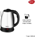 Pigeon by Stovektraft Hot Stainless Steel Electric Kettle, 1.8 Litre, with 1300 Watt, boiler for Water, milk, tea, coffee, instant noodles, soup etc (Silver) - Image 4