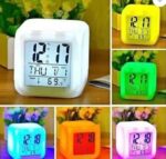 KADIO Plastic Digital White Clock, Pack of One?, 20W x 5H Centimeters - Image 4