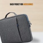 Document Organizer Bag | Water Resistant | Portfolio Case | Professional | File Folders | Large Capacity | Fits MacBook, iPad & A4 Files | Made in India - Image 5