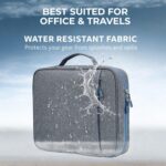 Document Organizer Bag | Water Resistant | Portfolio Case | Professional | File Folders | Large Capacity | Fits MacBook, iPad & A4 Files | Made in India - Image 7