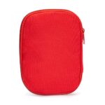 First Aid Backpack Empty Medical First Aid Bag Red Emergency Treatment First Responder Trauma Bag for Preschool Child Care Center Field Trips Camping Daycare (Red with Inside Mesh Bags) - Image 3