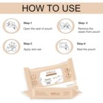 SShills Professional Refreshing Wet Wipes – Cucumber & Jasmine | Paraben Free | Alcohol Free | Soft, Moisturizing & Soothing Wet Tissues | Suitable for All Skin Types | 25N Each (Pack of 2) - Image 10