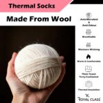 RC. ROYAL CLASS Women Woolen Winter Wear Thermal Thumb Socks, Calf Length Terry Thick Towel Cushioned, Warm & Cozy Thermal Thumb Socks For Women (Pack of 3 Pairs) - Image 6