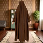 Bashariya Very Loose Fit & Free Size - Single Piece Jilbab In Firdaus Fabric for Women (Free Size) - Image 6