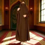 Bashariya Very Loose Fit & Free Size - Single Piece Jilbab In Firdaus Fabric for Women (Free Size) - Image 7