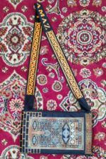 Full Travel Prayer Mat/Pocket Friendly Bag Praying Rug/Multicolor/Pouch Packing/Velvet Satin Bag Praying mat/(Assorted) - Image 3