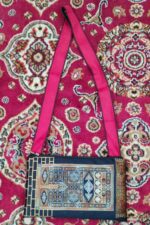 Full Travel Prayer Mat/Pocket Friendly Bag Praying Rug/Multicolor/Pouch Packing/Velvet Satin Bag Praying mat/(Assorted) - Image 5