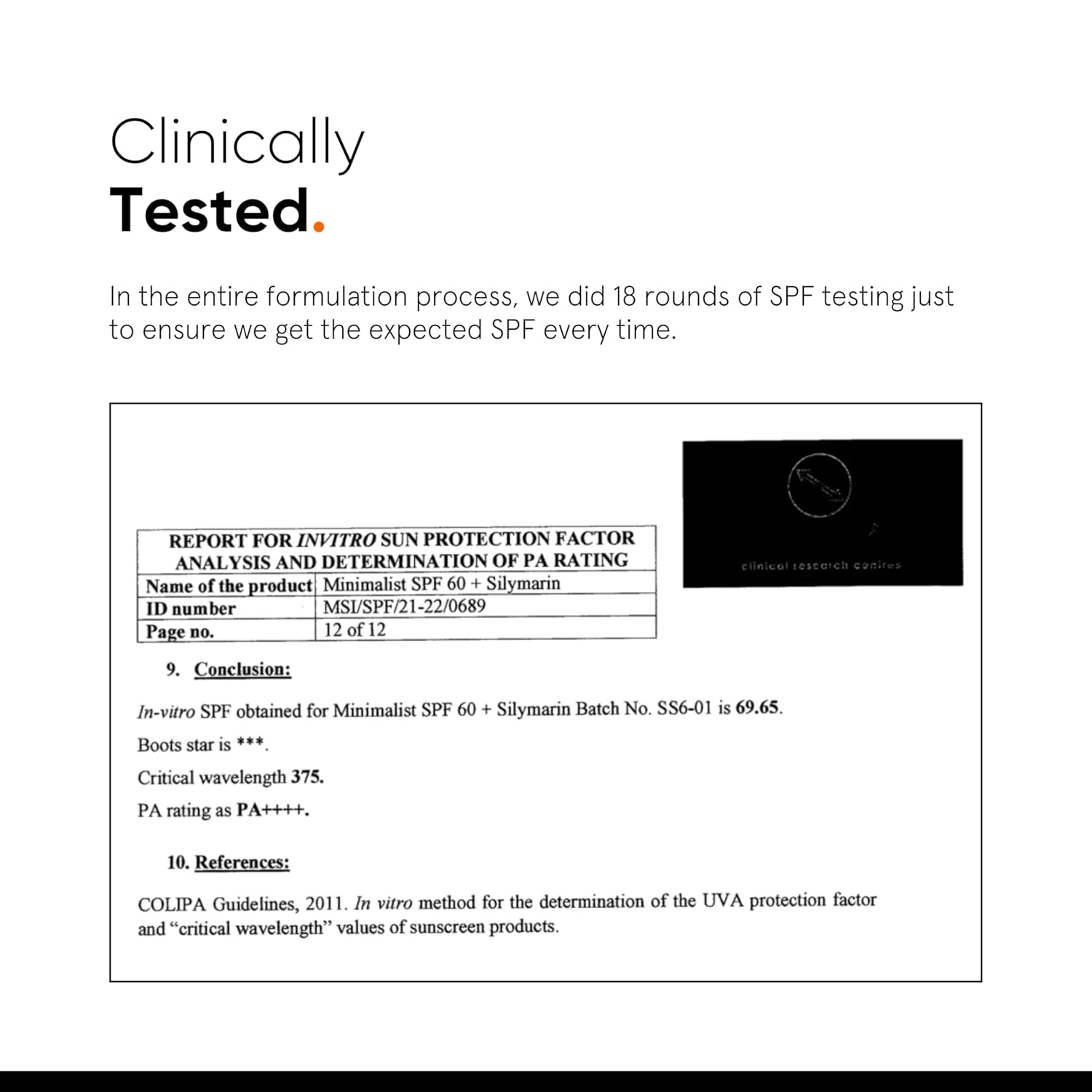 Minimalist Sunscreen SPF 60 PA ++++ | Pregnancy Safe | For Sensitive Skin | Broad Spectrum Sunscreen SPF 50+ With Potent Antioxidants & Advanced Filters | No White Cast, Non Irritant | 50 gm - Image 7