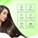 HealthAid Biotin Shampoo with Keratin & Collagen | Biotin and Collagen Shampoo for Hair Growth | Adds Volume & Shine, Nourishes Dry Hair, Controls Frizz | Paraben & Sulphate Free | 200ml - Image 6