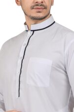 K-ROYALS Stylish Pathani suit/Summer Cool Soft fabric Kurta Pyjama set - Image 4