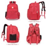Gatycallaty First Aid Backpack Emt First Responder Bag Empty Ems Emergency Home Health Hiking Trauma Travel Camping (Red), Red, Large, First Aid Backpack - Image 5