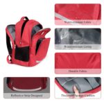 Gatycallaty First Aid Backpack Emt First Responder Bag Empty Ems Emergency Home Health Hiking Trauma Travel Camping (Red), Red, Large, First Aid Backpack - Image 7
