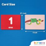 Number Flash Cards for Toddlers | Award-Winning - Toddler Math Flash Cards | Learn Counting Flashcards Numbers 1–100 | Help Kids Count Games | Kids Toys Numbers Match For Preschoolers Kindergarten 2-4 - Image 7