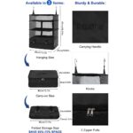 VHG Luggage Organizer Portable Packing Cube Hanging Travel Shelves Storage Bag for Travel Luggage Space Saving - Image 6