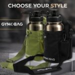 Magnetic Gym Bag – Small Waterproof Crossbody Sling for Men & Women with AirTag Pocket, Strong Magnets, Bottle & Phone Holder – Ideal for Gym, Travel, Black, Large, Magnetic Gym Bag - Image 9