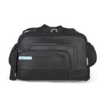 M MEDLER Aquiver Nylon 55 litres Waterproof Strolley Duffle Bag- 2 Wheels - Luggage Bag (Black) - Image 3