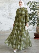 Sarinku Abaya Georgette Dress for Stylish Abaya Dress for Women & Girl's - Image 3