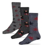 RC. ROYAL CLASS Women's Warm Woolen Calf Length Thick Terry/Towel Multicolored Socks(Pack of 3 Pairs)(Winter wear socks) - Image 3