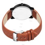 Talgo Analog Round Islamic Muslim Dial Muhammad Design Stylish Strap Classic Design Fancy Wrist Watch for Men and Boys, Pack of 1 - Muhammad-AVO-BLK - Image 5